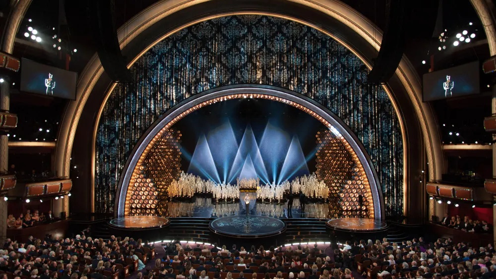 photo of The Oscars stage