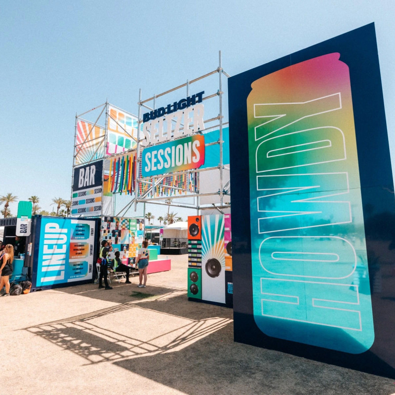 In the lively ambiance of Lollapalooza, the Bud Light Backyard emerged as a unique attraction, featuring a beer lounge, live music, and interactive elements. As the supporting partner for The Bait Shoppe, The Production Collective played a crucial role in bringing this concept to life, managing the construction, labor, and event operations, ensuring a memorable and engaging experience for festival-goers.