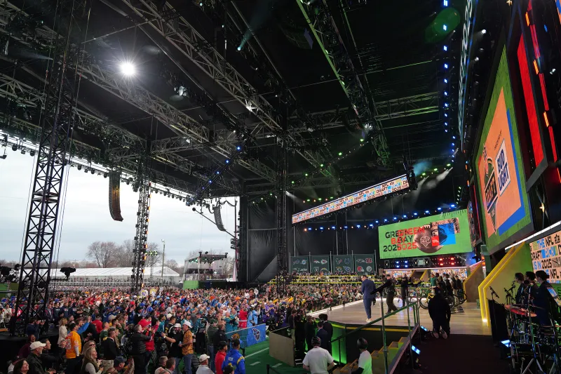 NFL Draft 2025 - backstage. Photo: jack.martin.film