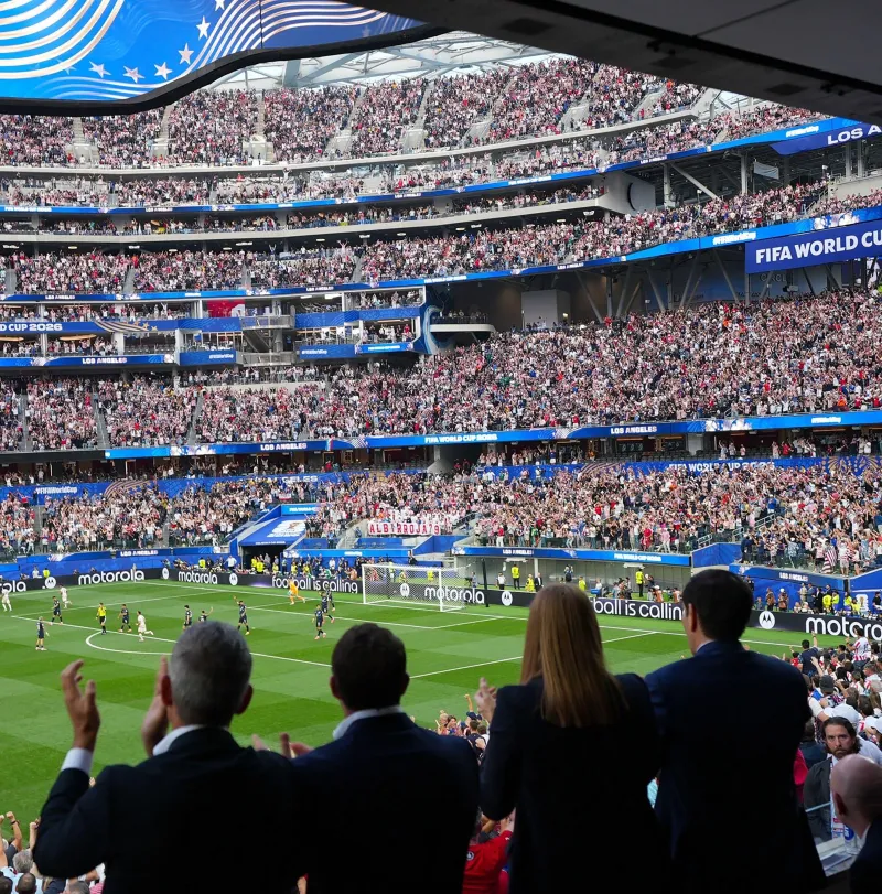 Los Angeles, United States. 13th June, 2026. The 2026 World Cup Group D opener between the United States and Paraguay at Los Angeles Stadium in Los Angeles, California, on Friday, June 12, 2026. Photo by US State Department/UPI Credit: UPI/Alamy Live News